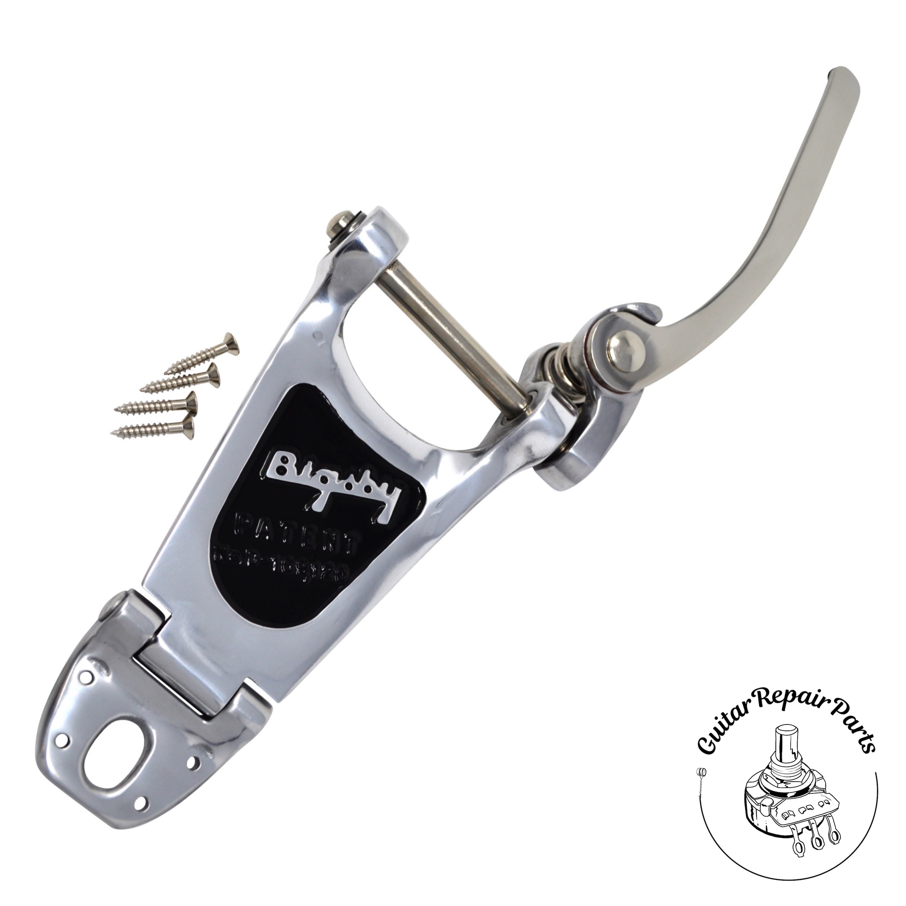 Bigsby B3 Vibrato Tailpiece Kit 0868013001 - Polished Aluminum ...