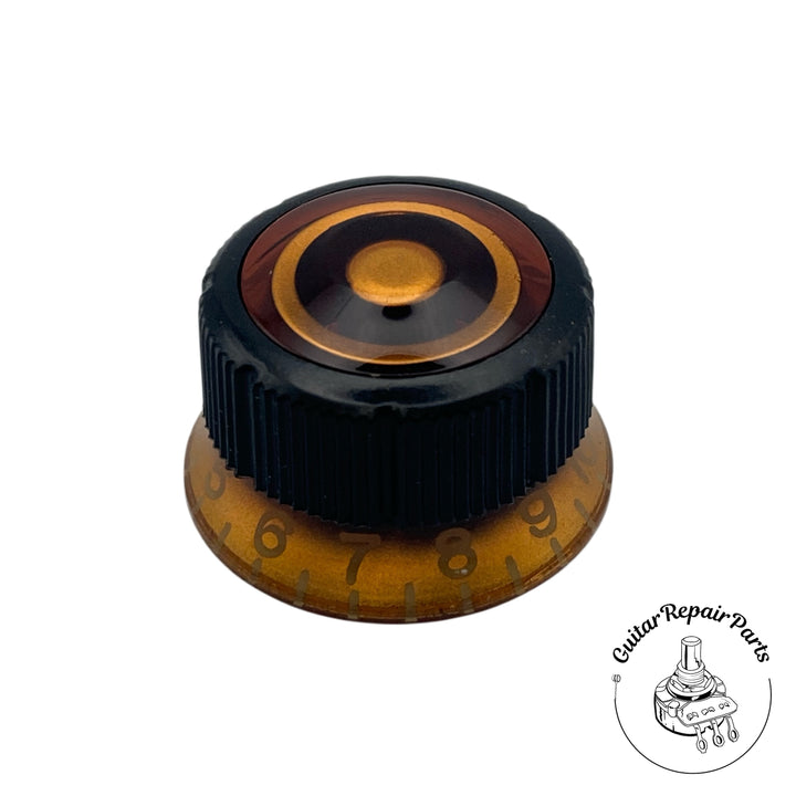 Ibanez Sure Grip III Plastic Speed Knob 4KB3XA0012 (1 pc) - Deep Honey