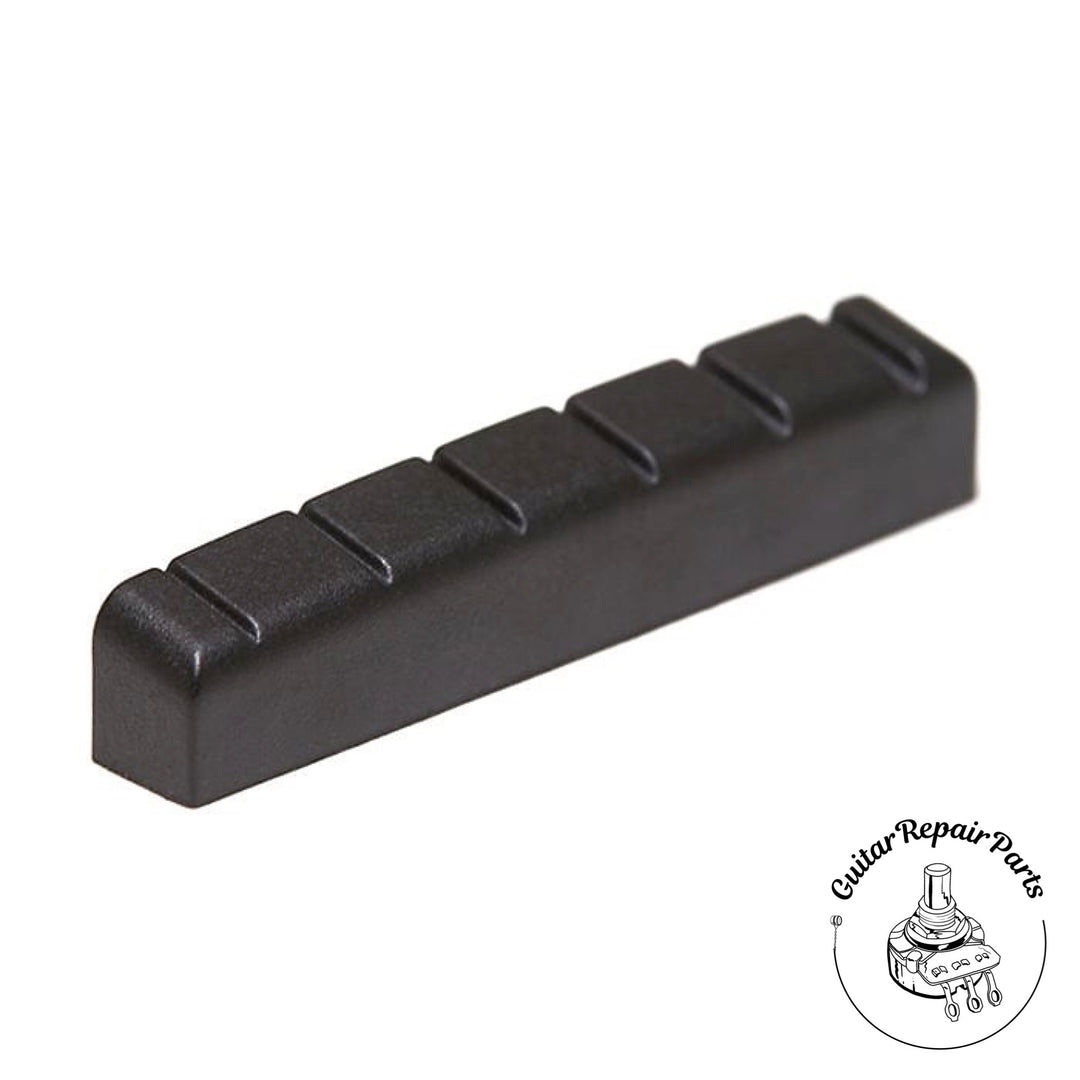 Graph Tech PT-6643-00 Black TUSQ XL Slotted Nut for Ibanez / PRS Guitars 43x6x8mm