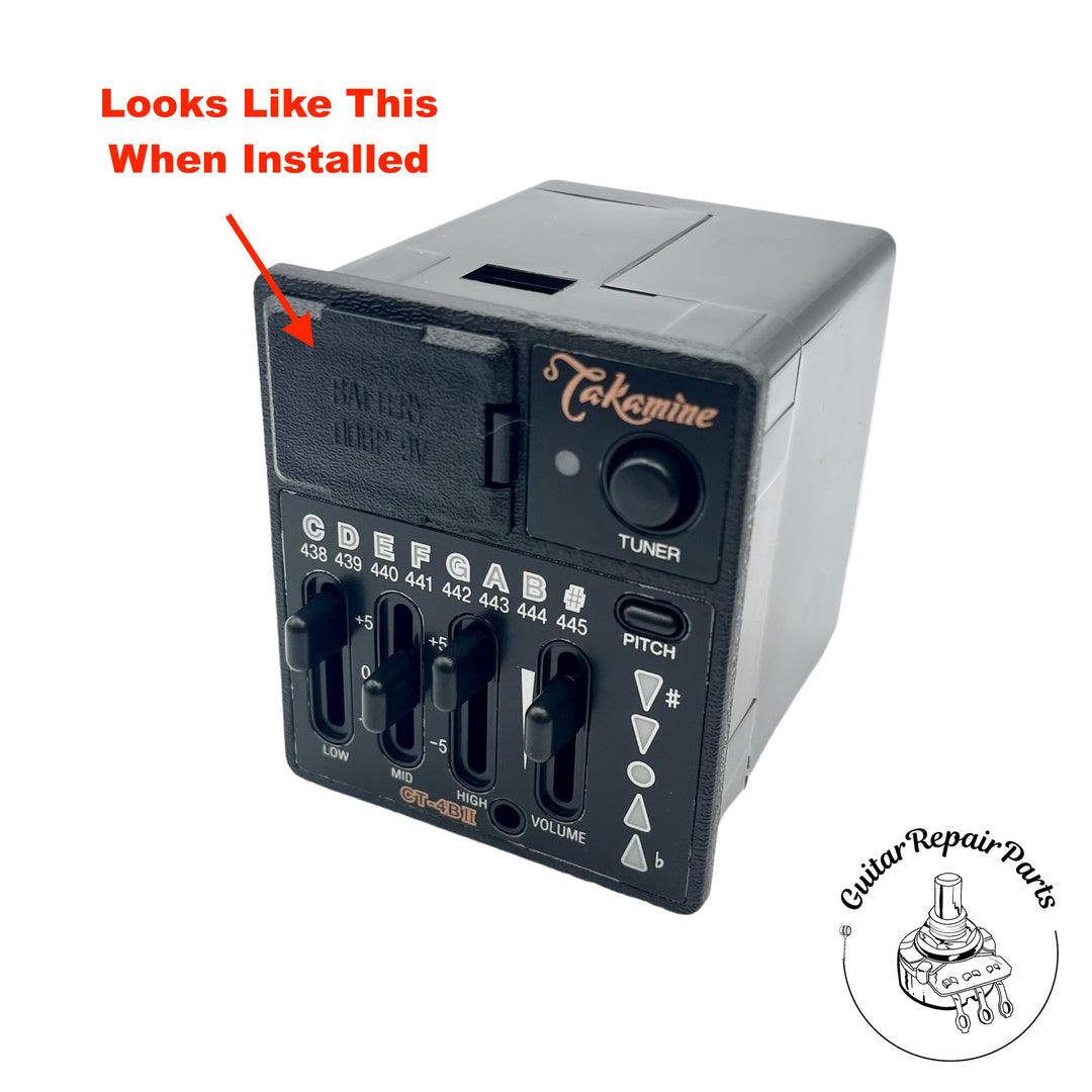 Takamine 9 Volt Battery Compartment Box (CT-4B, Graph-EX, Accuracoustic) TP0820