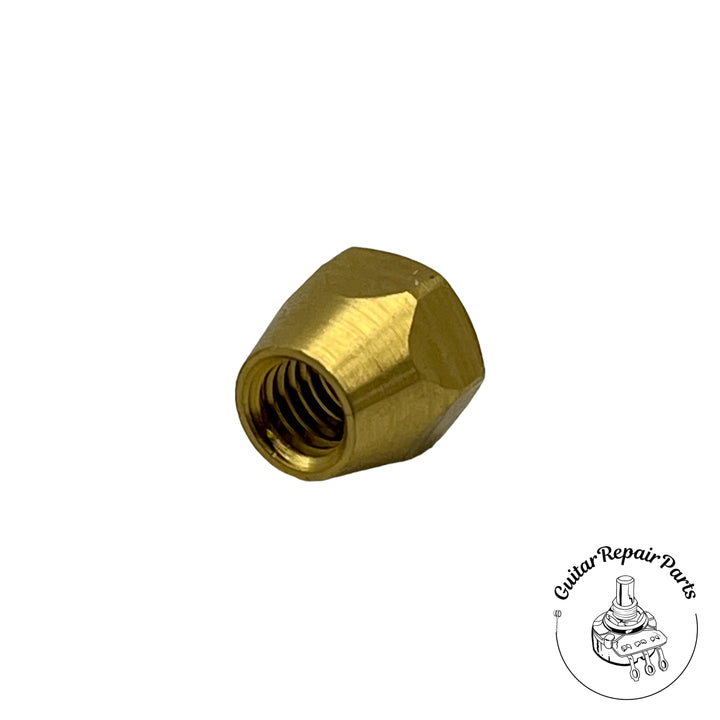 Acorn Truss Rod Nut For Gibson 5/16" Hex 10-32 Thread (1 pc) - Brass
