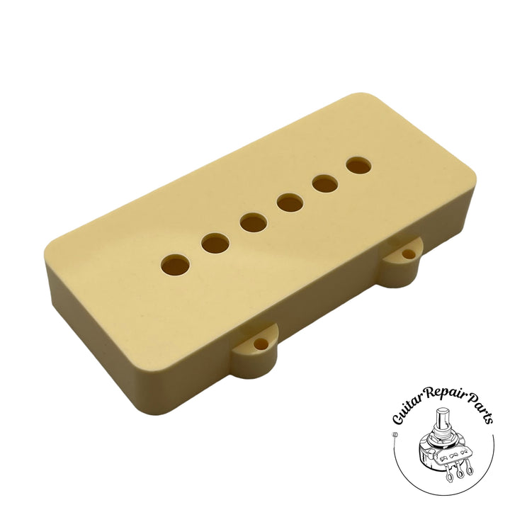 Plastic Pickup Cover For Fender Jazzmaster, 51mm Spacing (1 pc) - Cream