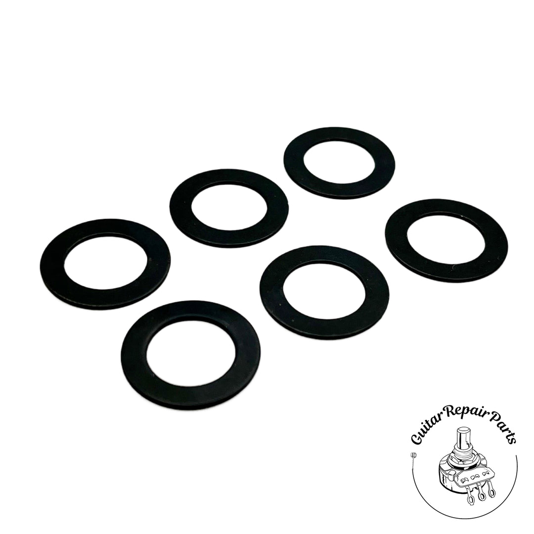 Dress Washers For USA Pots / Jacks Fits 3/8" (6 pcs) - Black