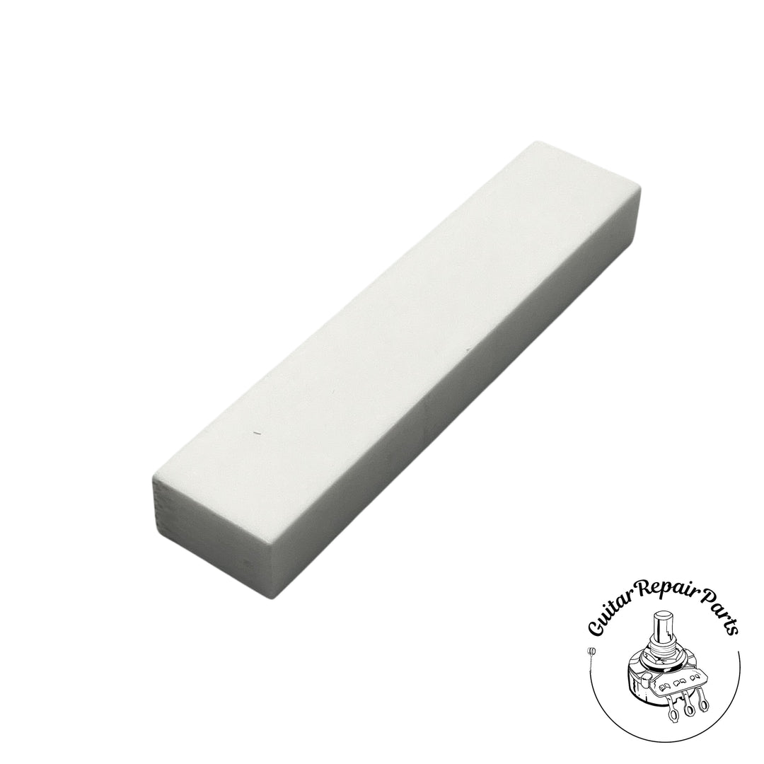 Corian Guitar Nut Blank 2.22" x .47" x .25" -White