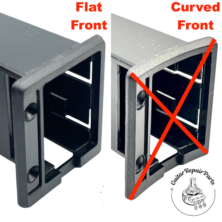 Ovation 9 Volt Battery Cartridge Holder door for Celebrity Guitars, Flat Front