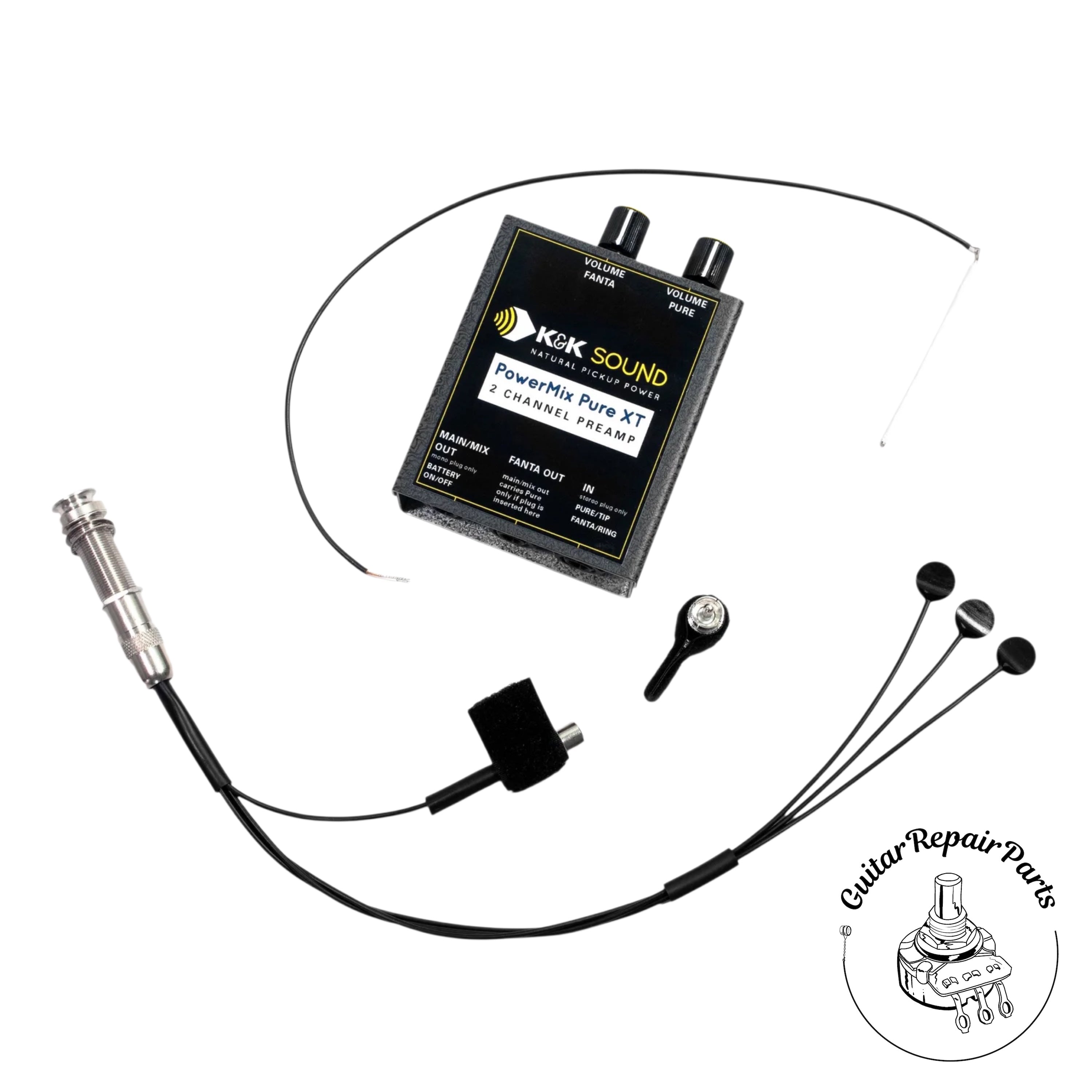 K&K Sound Pure Preamp – GuitarRepairParts.com