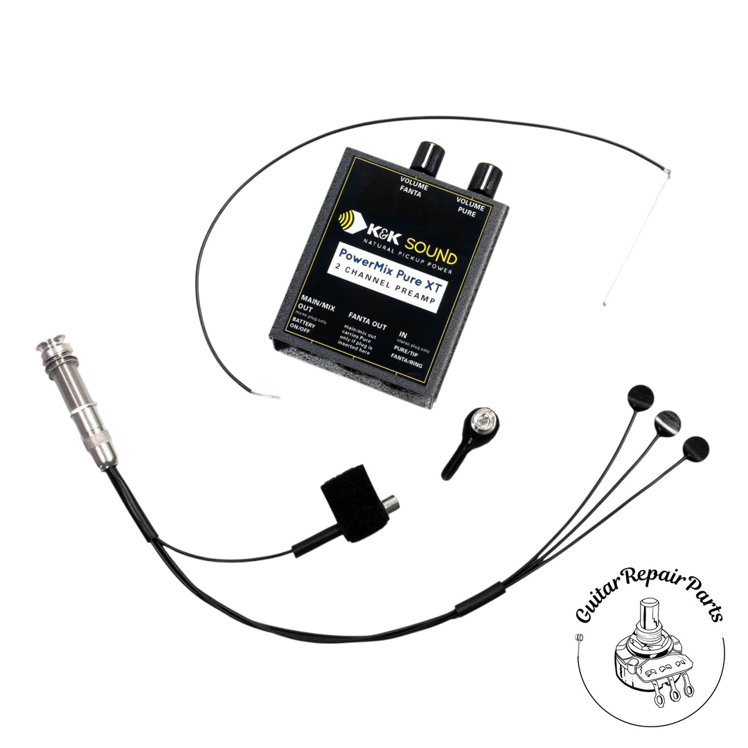 K&K PowerMix Pure XT Mini Acoustic Guitar Pickup System