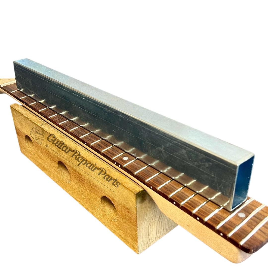 Fret / Fingerboard Leveler Beam, 8" or 16" Steel Bar