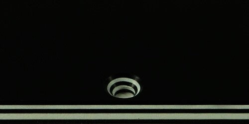 Pickguard Material Blank 9 x 15.5 x 0.90" 5-Ply Black/White/Black/White/Black
