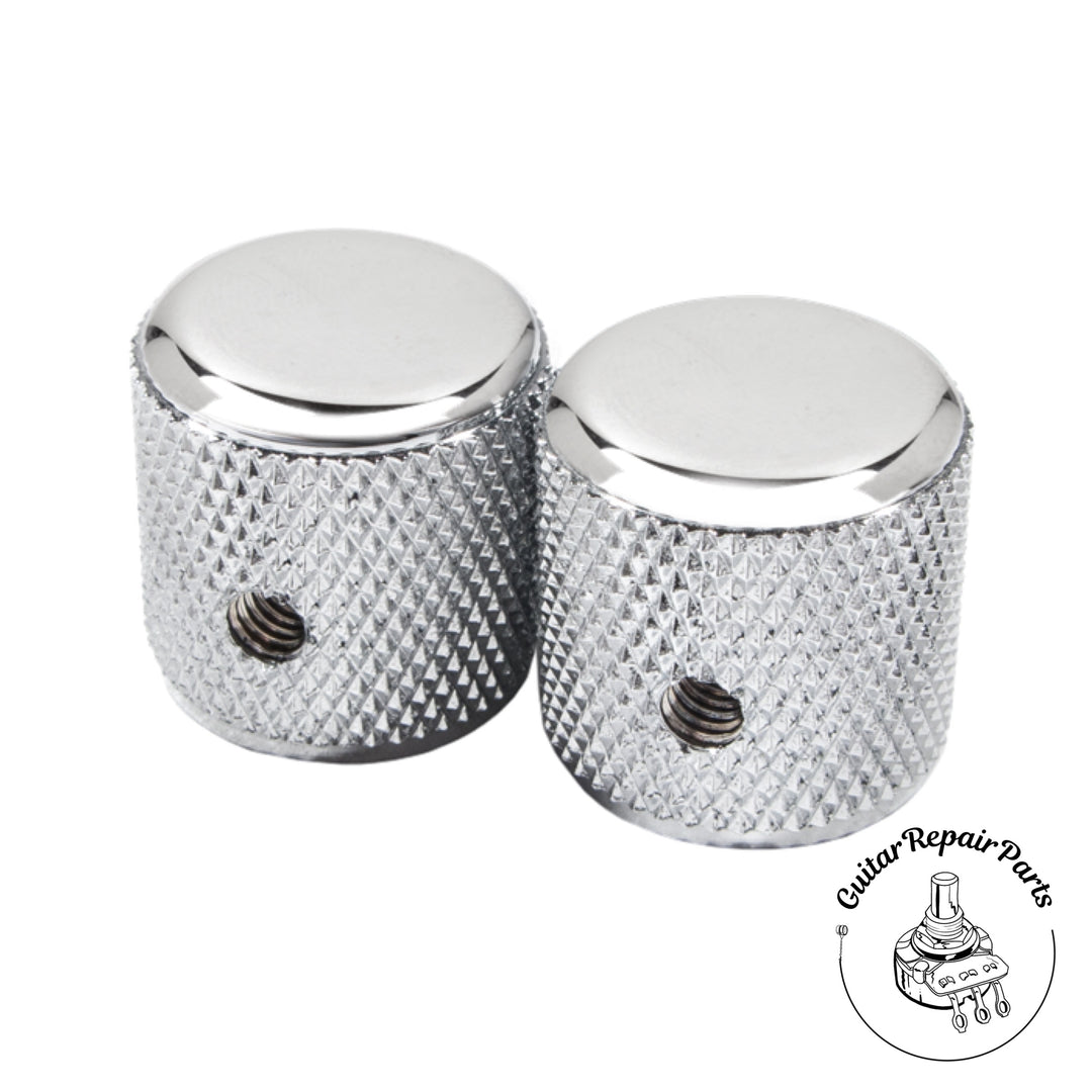 Fender 0095799049 Pure Vintage '60's Telecaster Knurled Knob Set (2 pcs) - Chrome