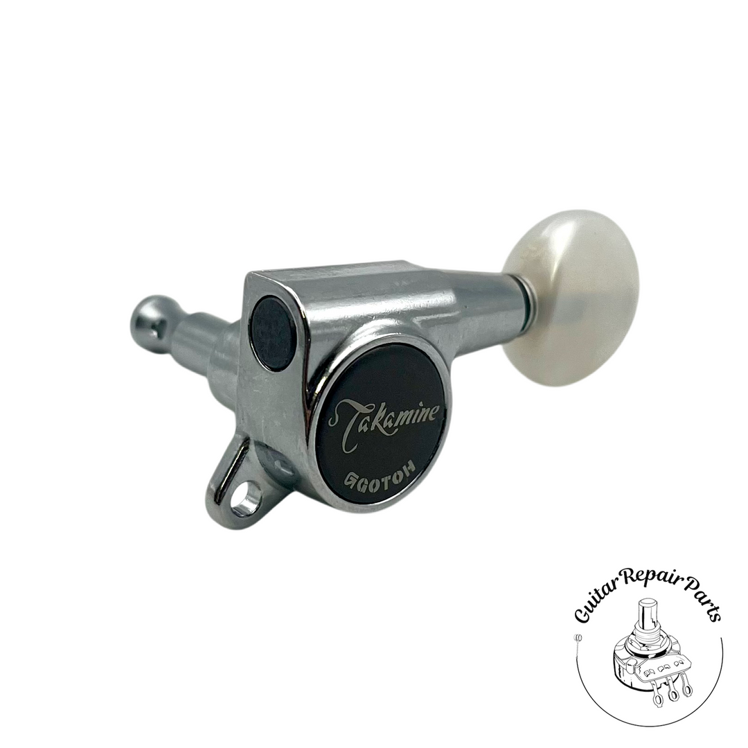 Takamine TP0523 12-String Guitar Tuning Keys (12 pcs) - Chrome
