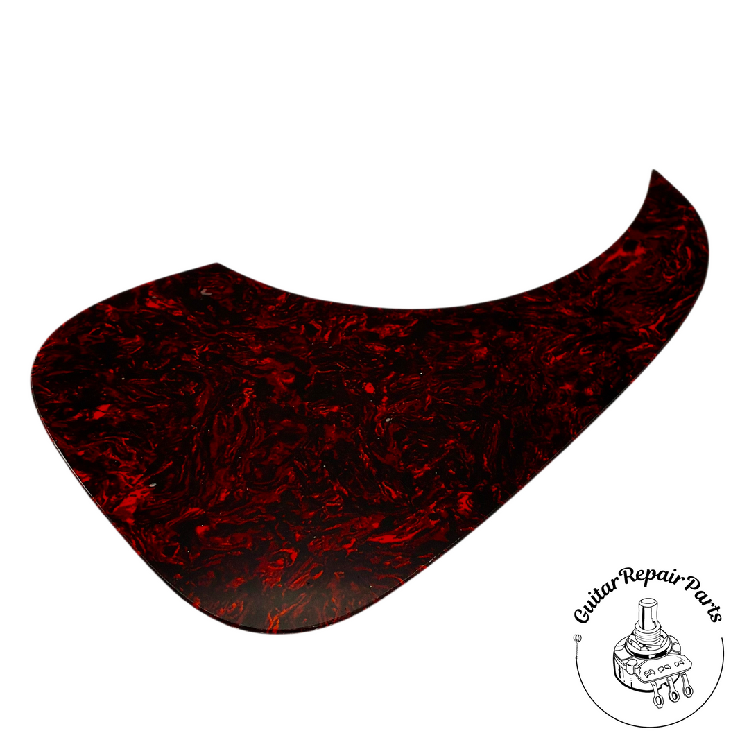 Takamine Plastic Pickguard For Acoustic Guitar - Red Tortoiseshell