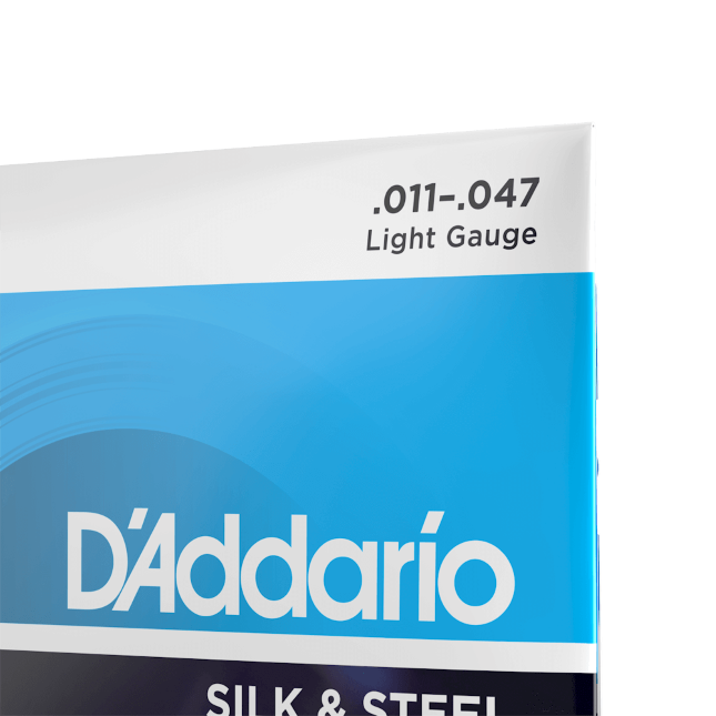 D'Addario EJ35 Light 12-String Silk & Steel Guitar Strings, 11-47