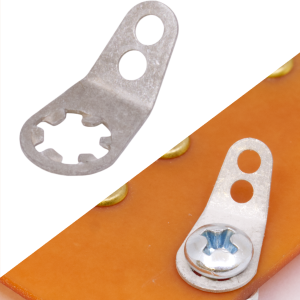 Solder Lug Terminal, #6 Hole, Locking (5 pcs)