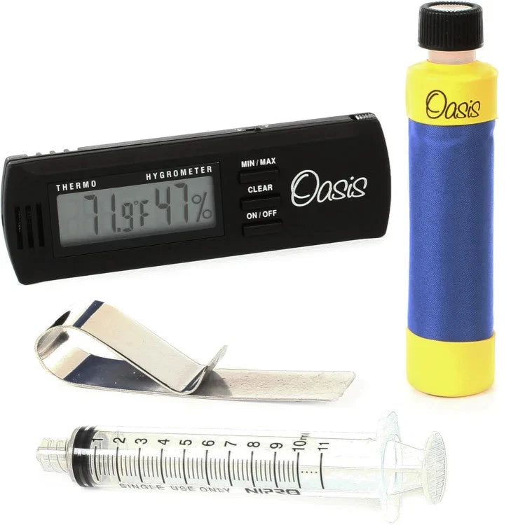 Oasis OH-3 Guitar Humidifier And Hygrometer Combo Pack OH-1 / OH-2+