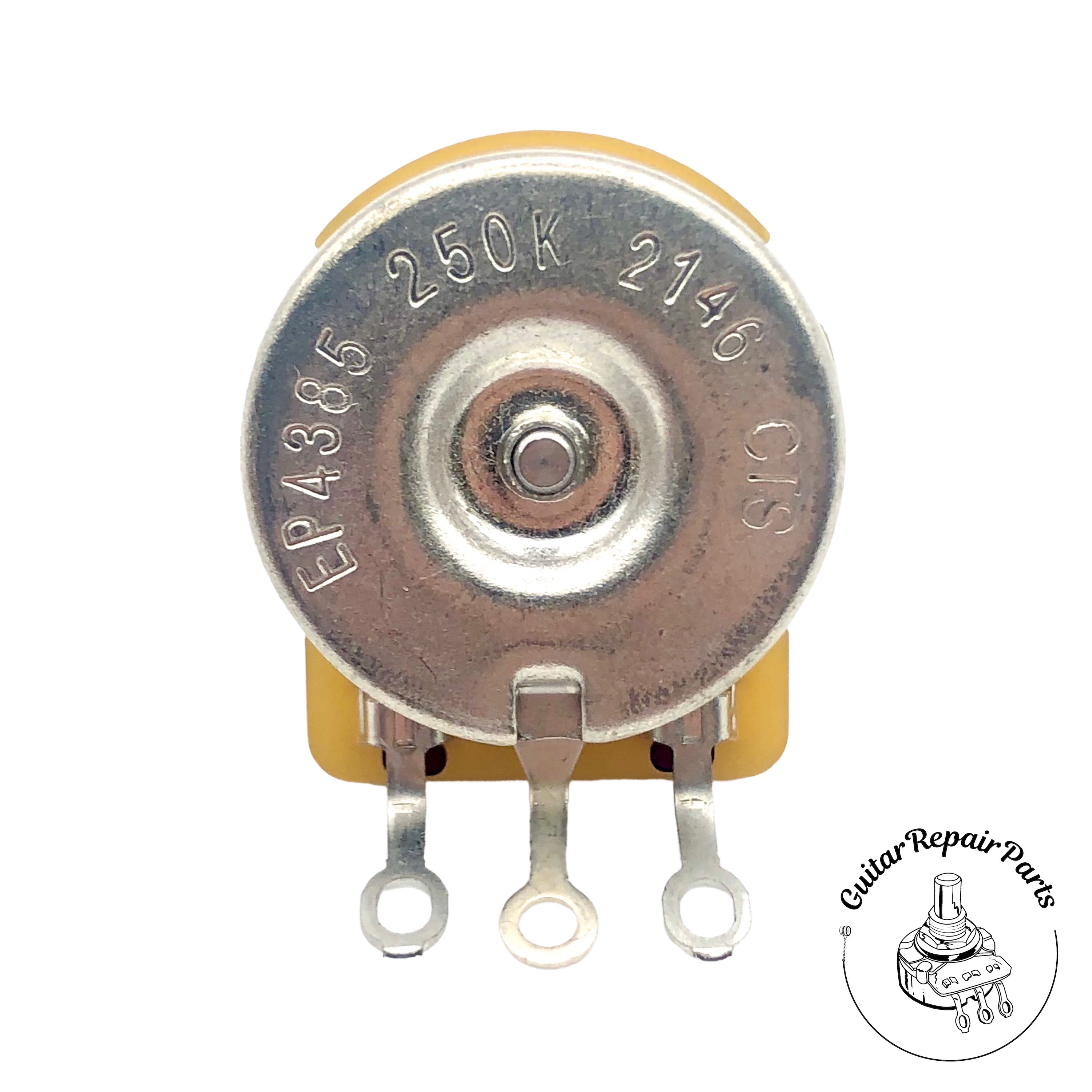CTS 250k Audio / ヴィンテージギターパーツ CTS 250K Potentiometer, Audio Taper, Dimpled, 1/4