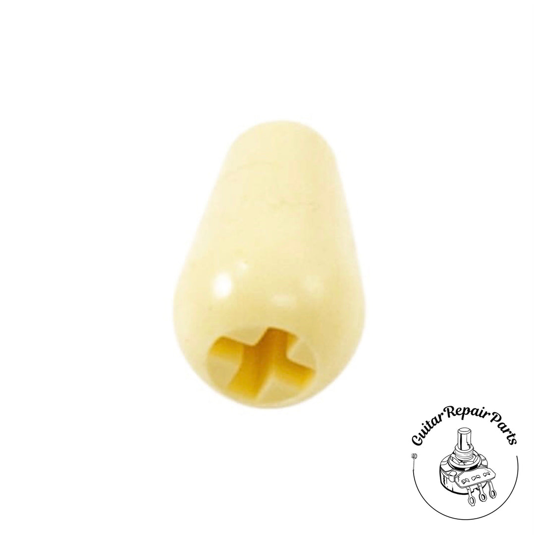 Plastic Blade Pickup Selector Switch Tip, Strat Style -  Cream