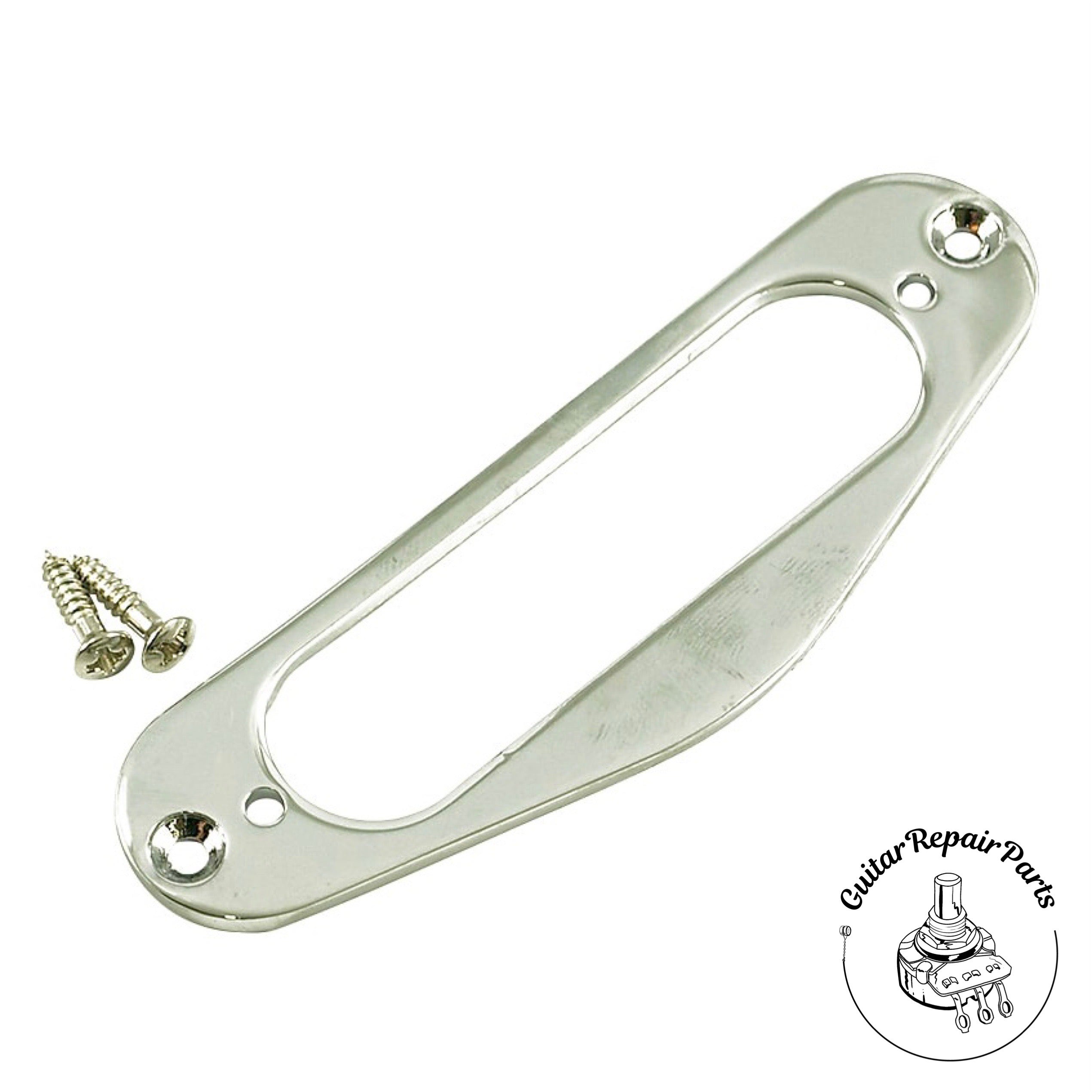 Low Profile Metal Single Coil Pickup Mounting Ring For Strat - Chrome ...