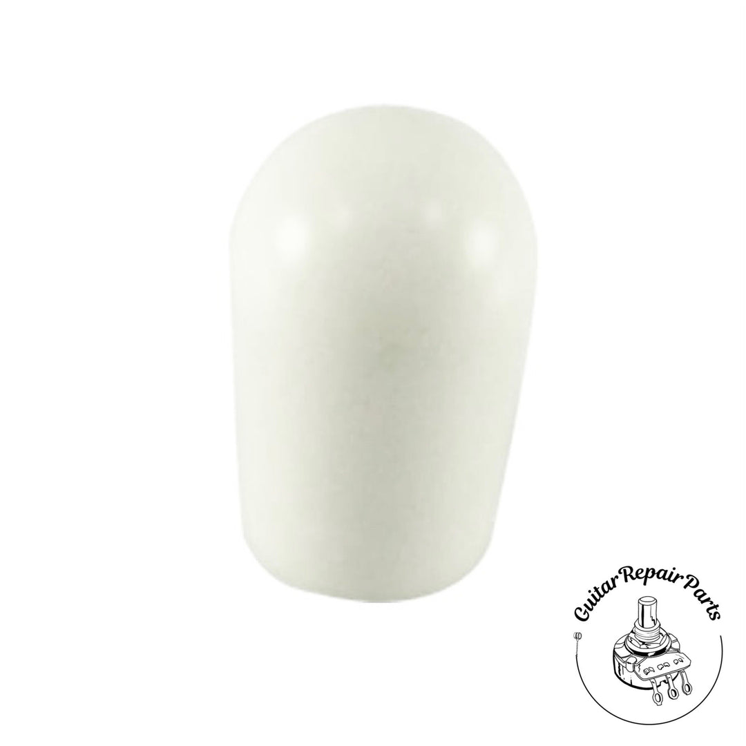 Plastic Switch Tip for Pickup Selector Toggle - White
