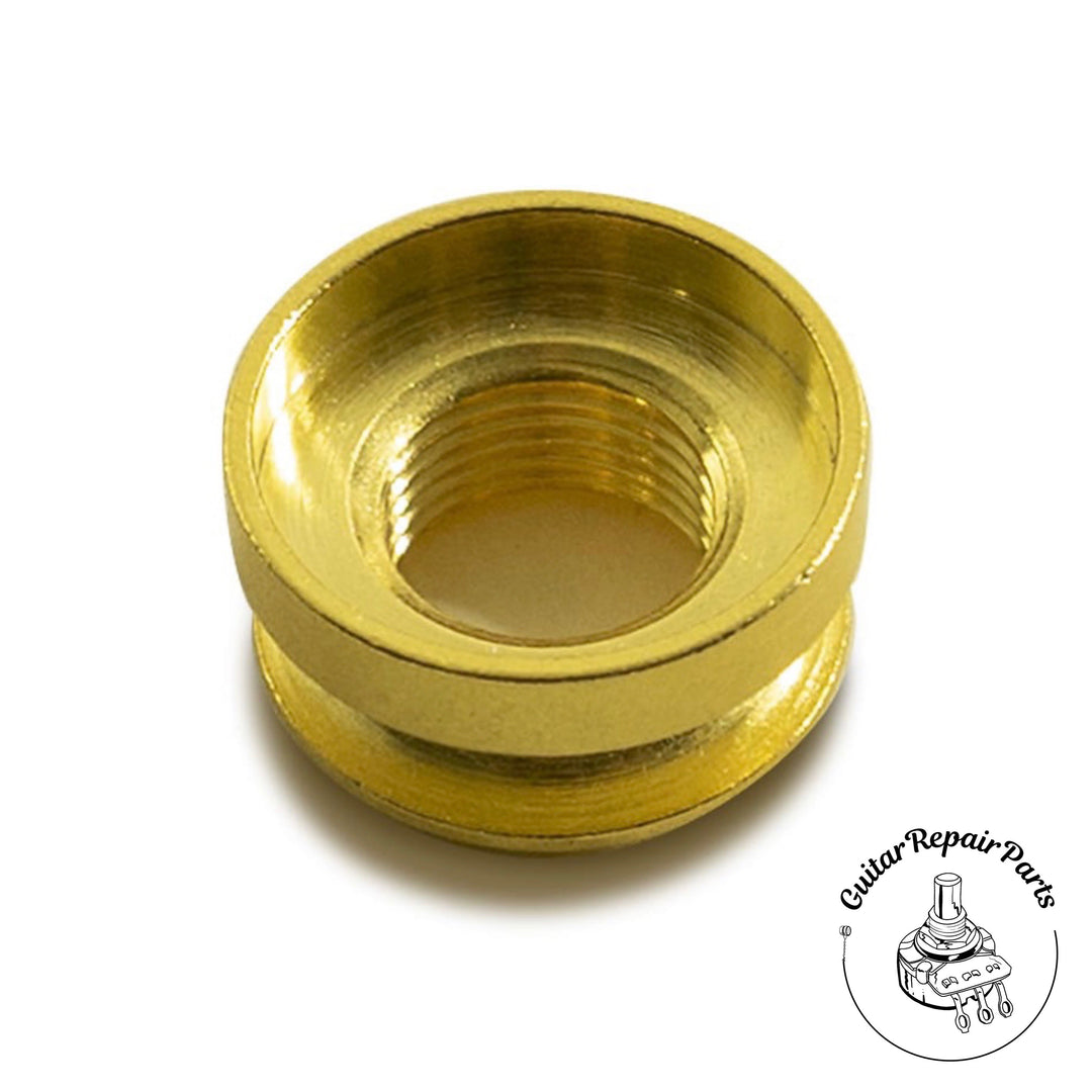 LR Baggs Strapnut Acoustic Endpin Jack Strap Button, Metric M9 - Gold