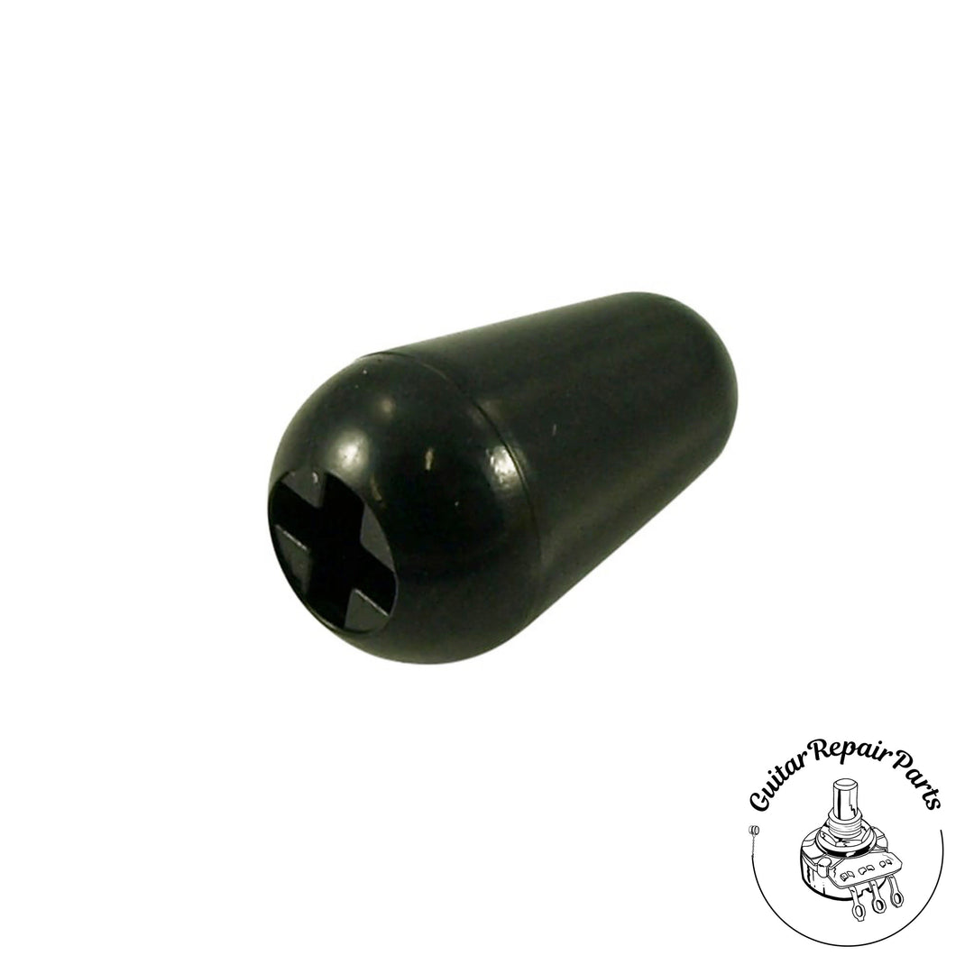 Plastic Blade Pickup Selector Switch Tip, Strat Style -  Black