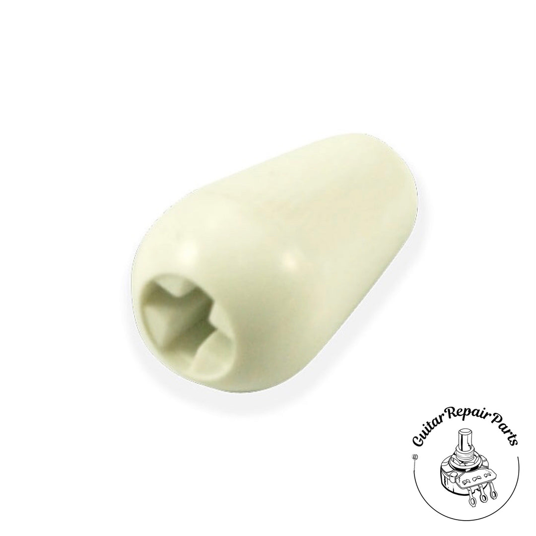 Plastic Blade Pickup Selector Switch Tip, Strat Style - White