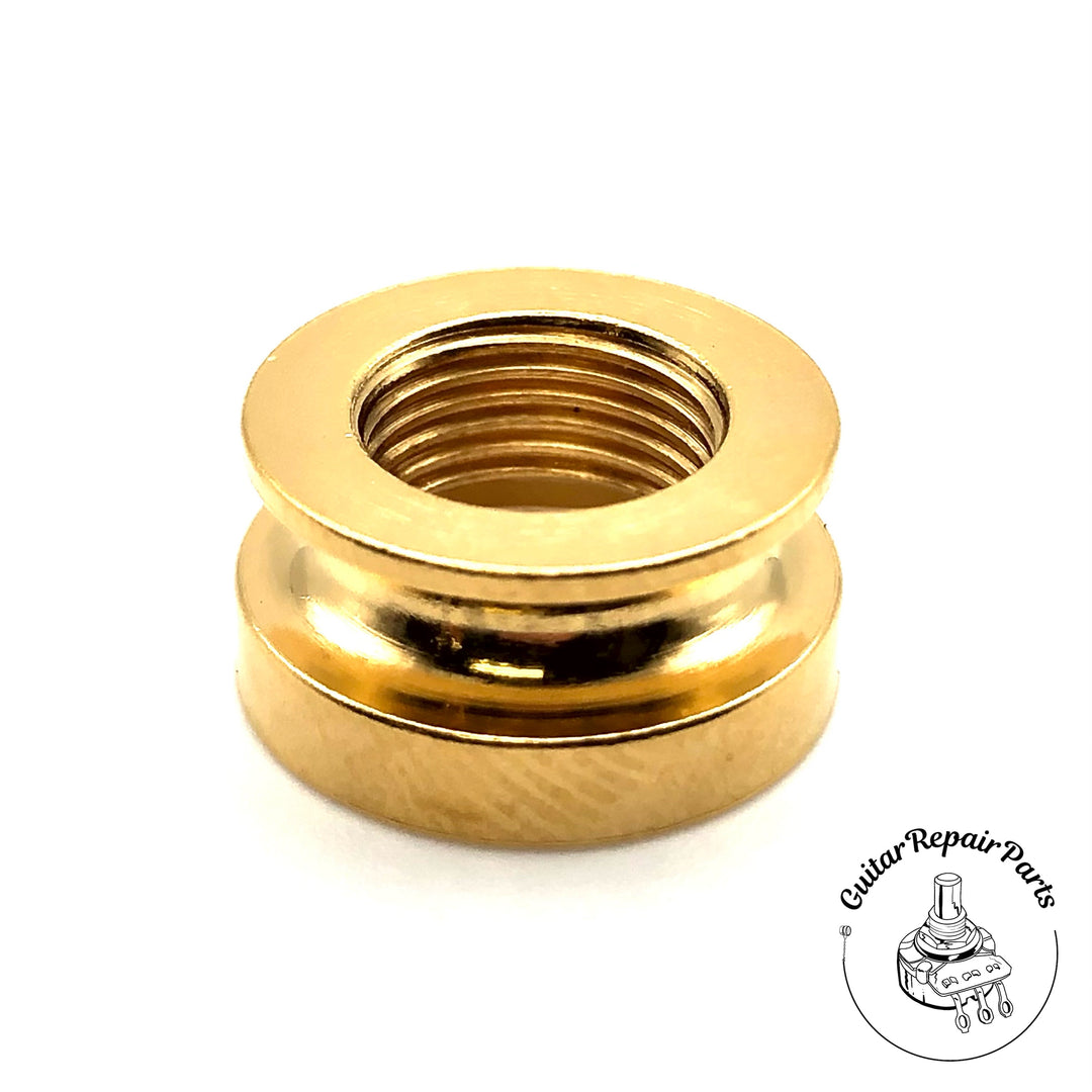 Fishman Strapnut Acoustic Endpin Jack Strap Button, SAE 3/8-32 - Gold