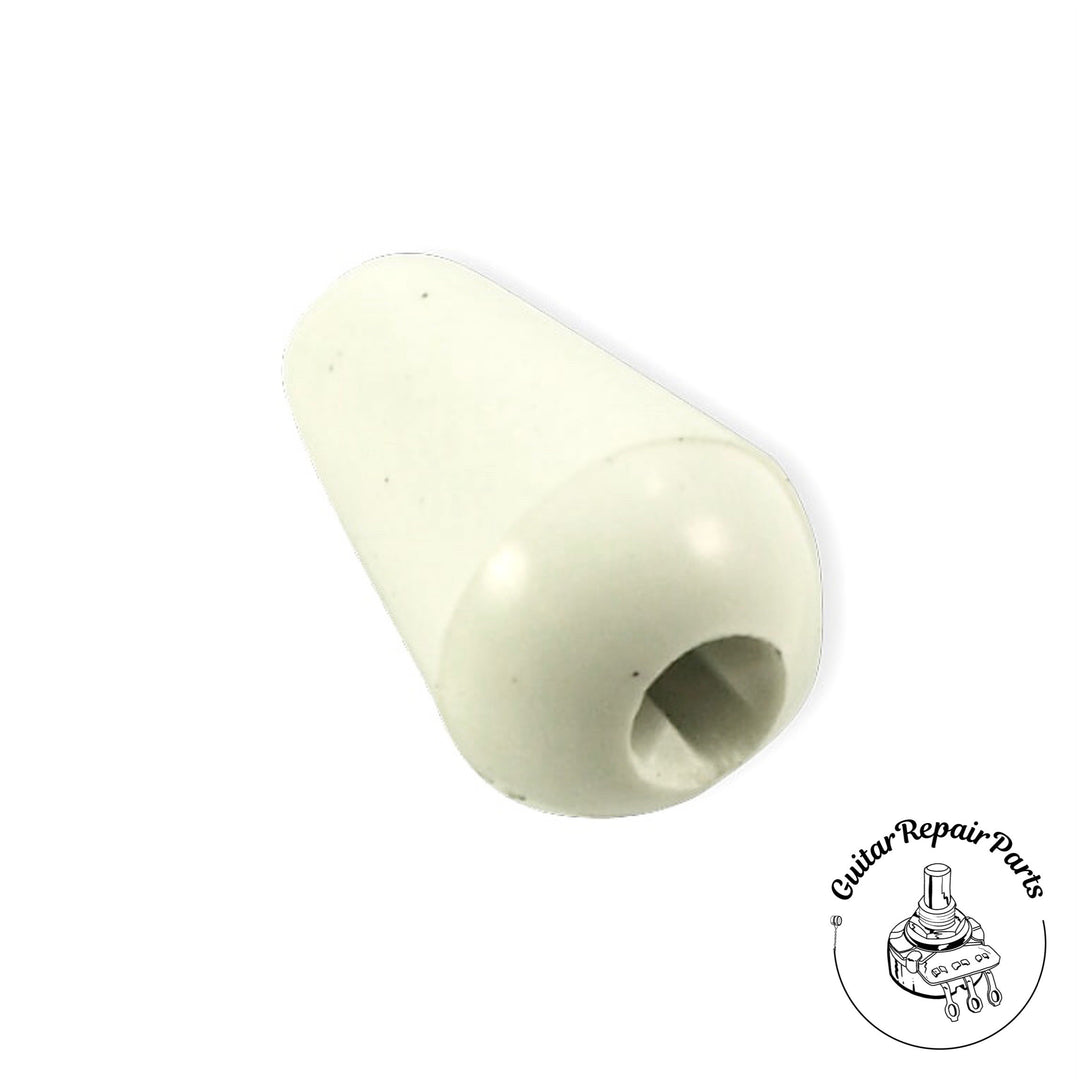 Plastic Metric Blade Pickup Selector Switch Tip, Strat Style - White