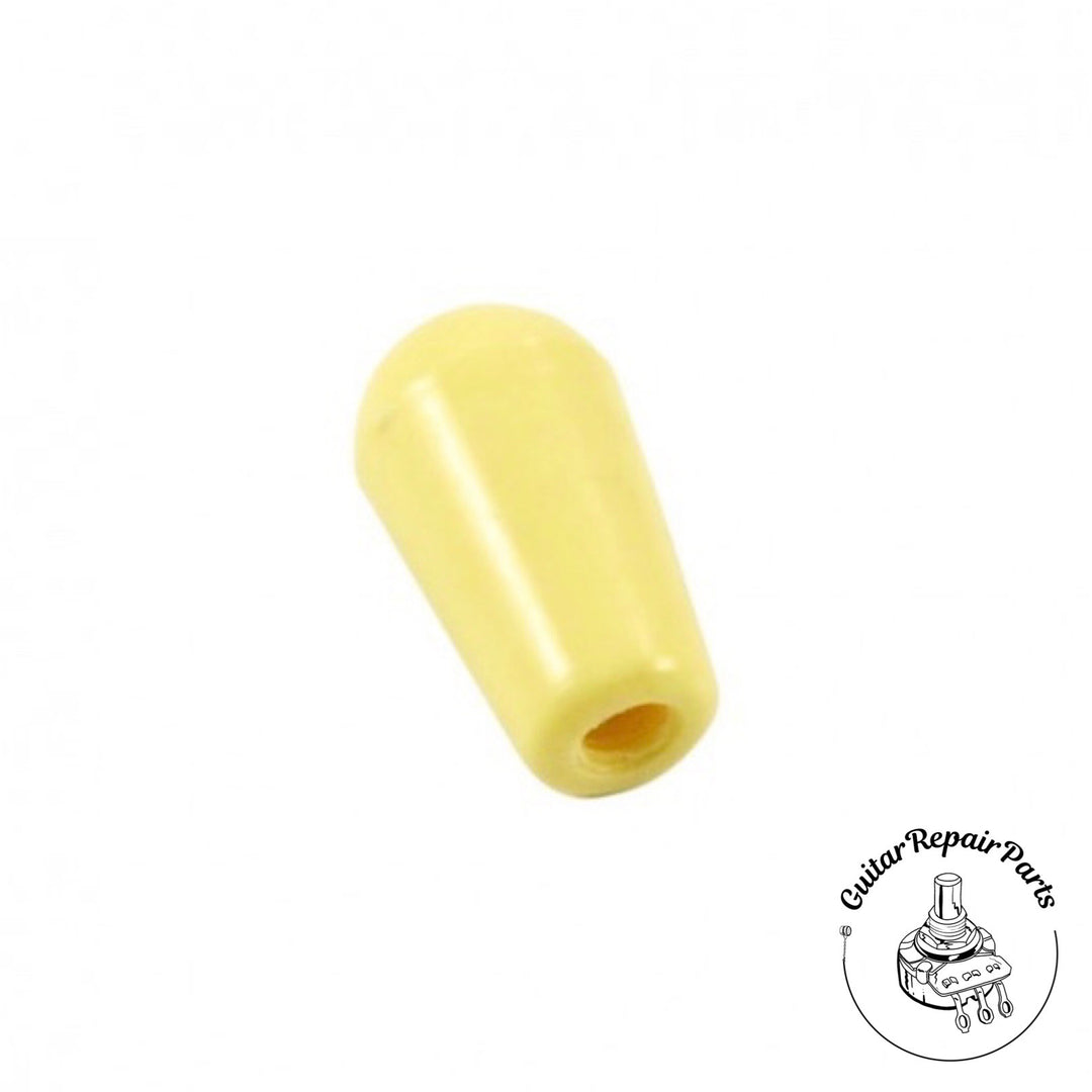 Plastic Metric Switch Tip For Pickup Selector Toggle - Cream