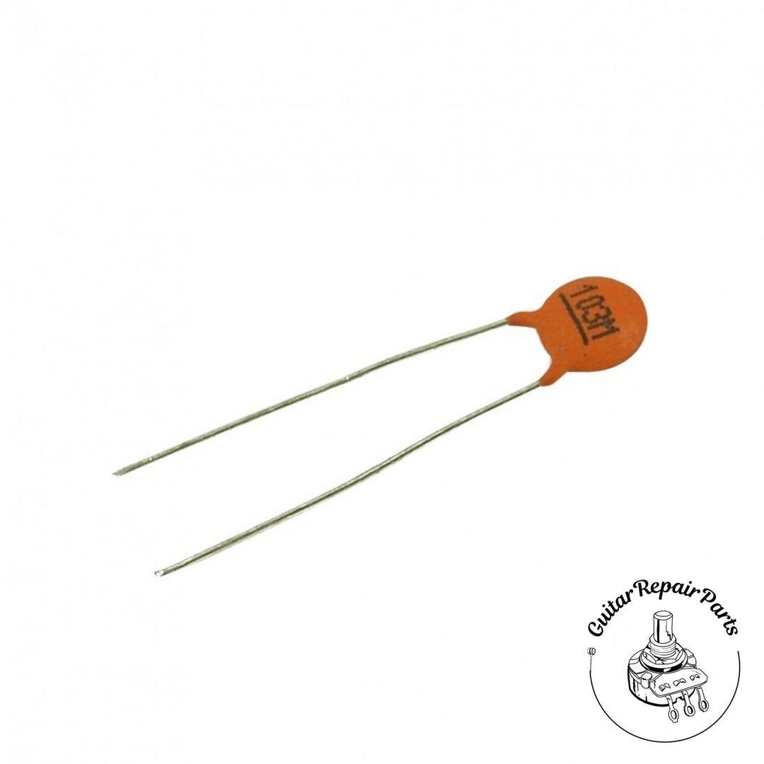 Ceramic Disc Tone Capacitors .01uF - 100V (5 pcs)