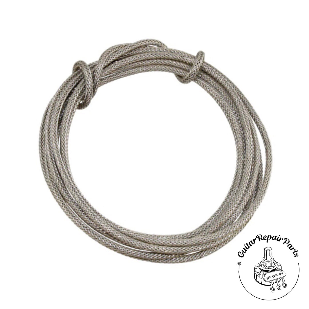 Braided Shield Cloth Push-Back Hookup Wire, Stranded (1' ft)