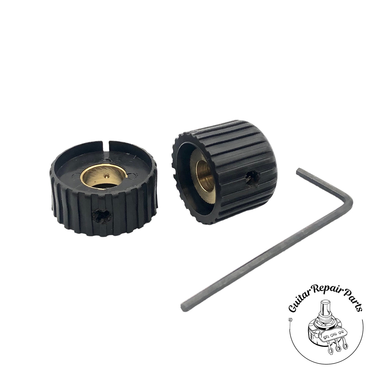 Dual Concentric Metal Control Knobs | Guitar Anatomy Dual Concentric Metal Control Knobs | Guitar Anatomy