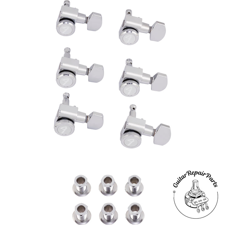 Fender Locking Staggered Tuning Machines 0990818100 - Polished Chrome