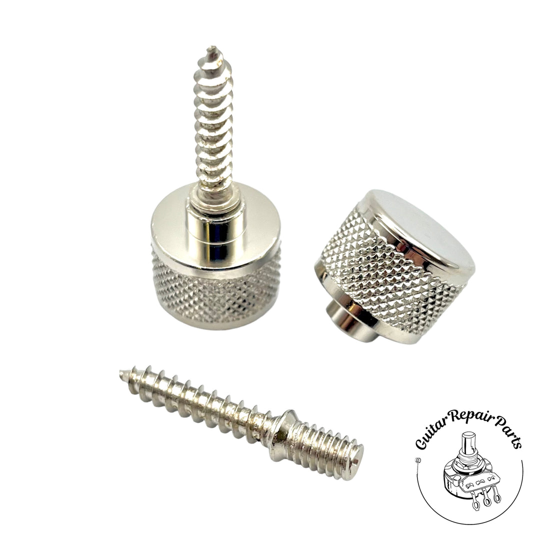 Gretsch Strap Buttons and Screws (2 ea.) 9221030000 - Chrome