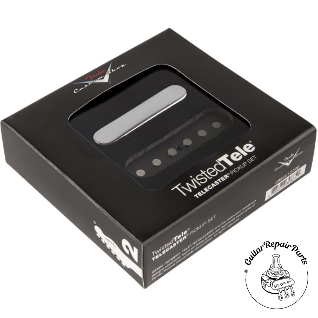 Fender Custom Shop Twisted Tele Pickups 0992215000 - Black / Chrome