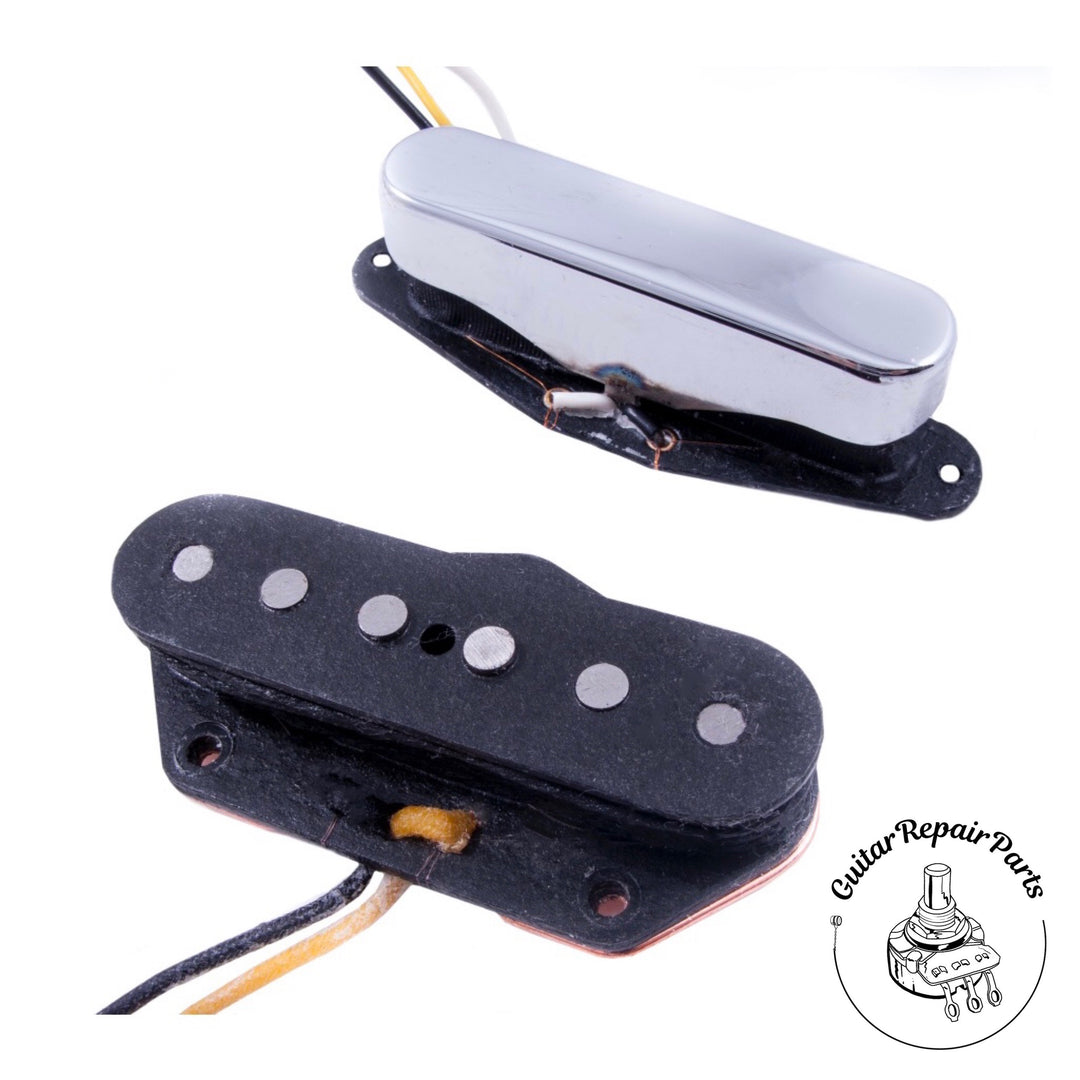 Fender Custom Shop Twisted Tele Pickups 0992215000 - Black / Chrome