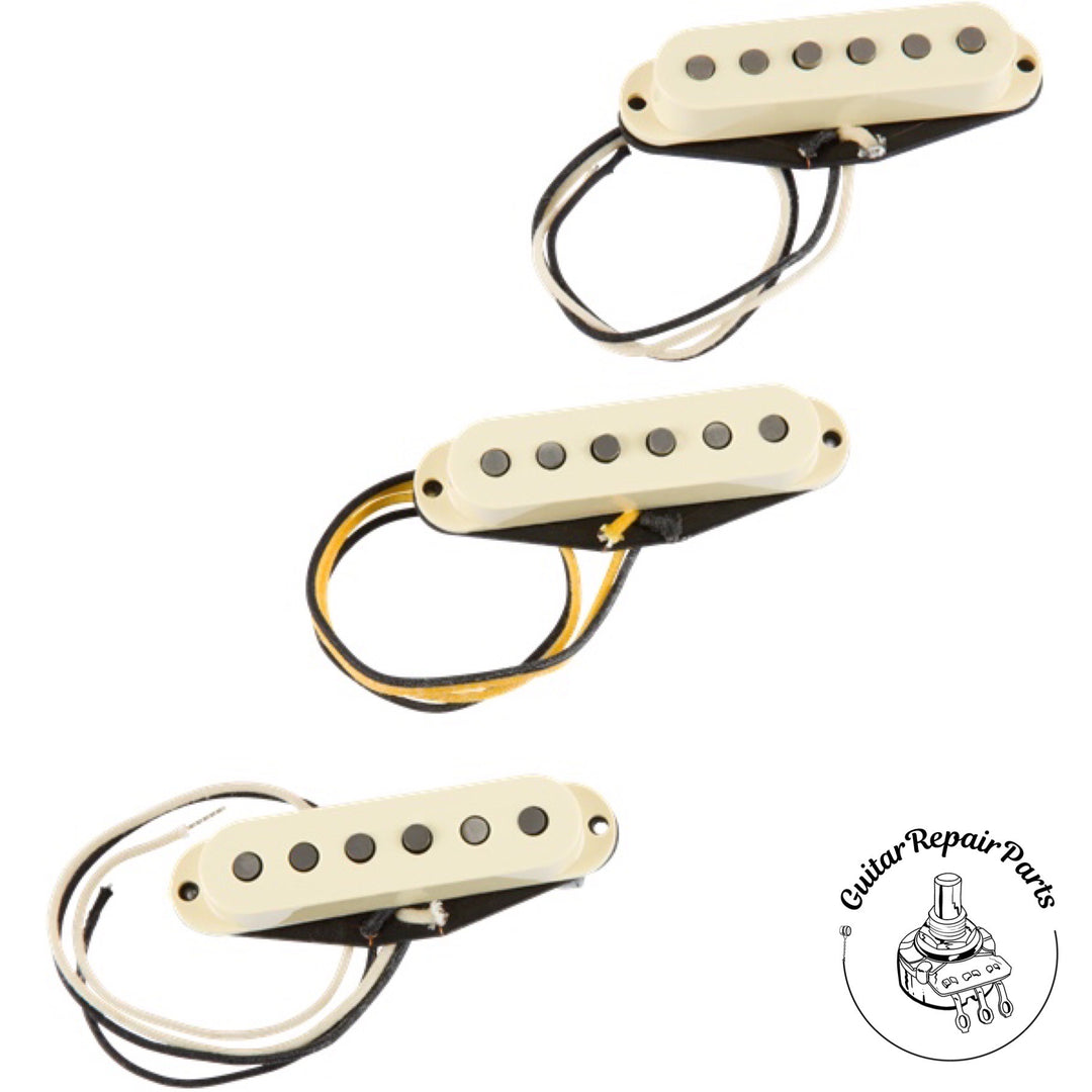 Fender Eric Johnson Stratocaster Pickups 0992248000 - Vintage White