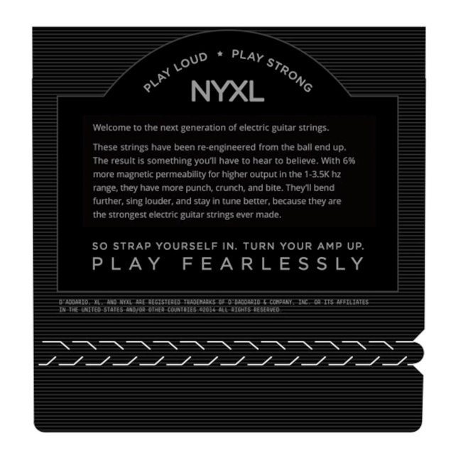 D'Addario NYXL1260 Nickel Wound Electric Guitar Strings, Extra Heavy